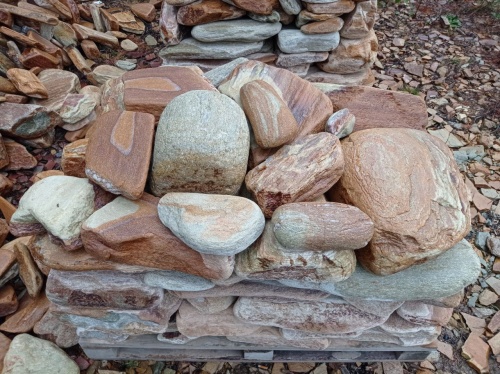 Златолит жёлтый, жёлто-зелёный глыбки и валуны для ланшафтного дизайна купить в Реутове