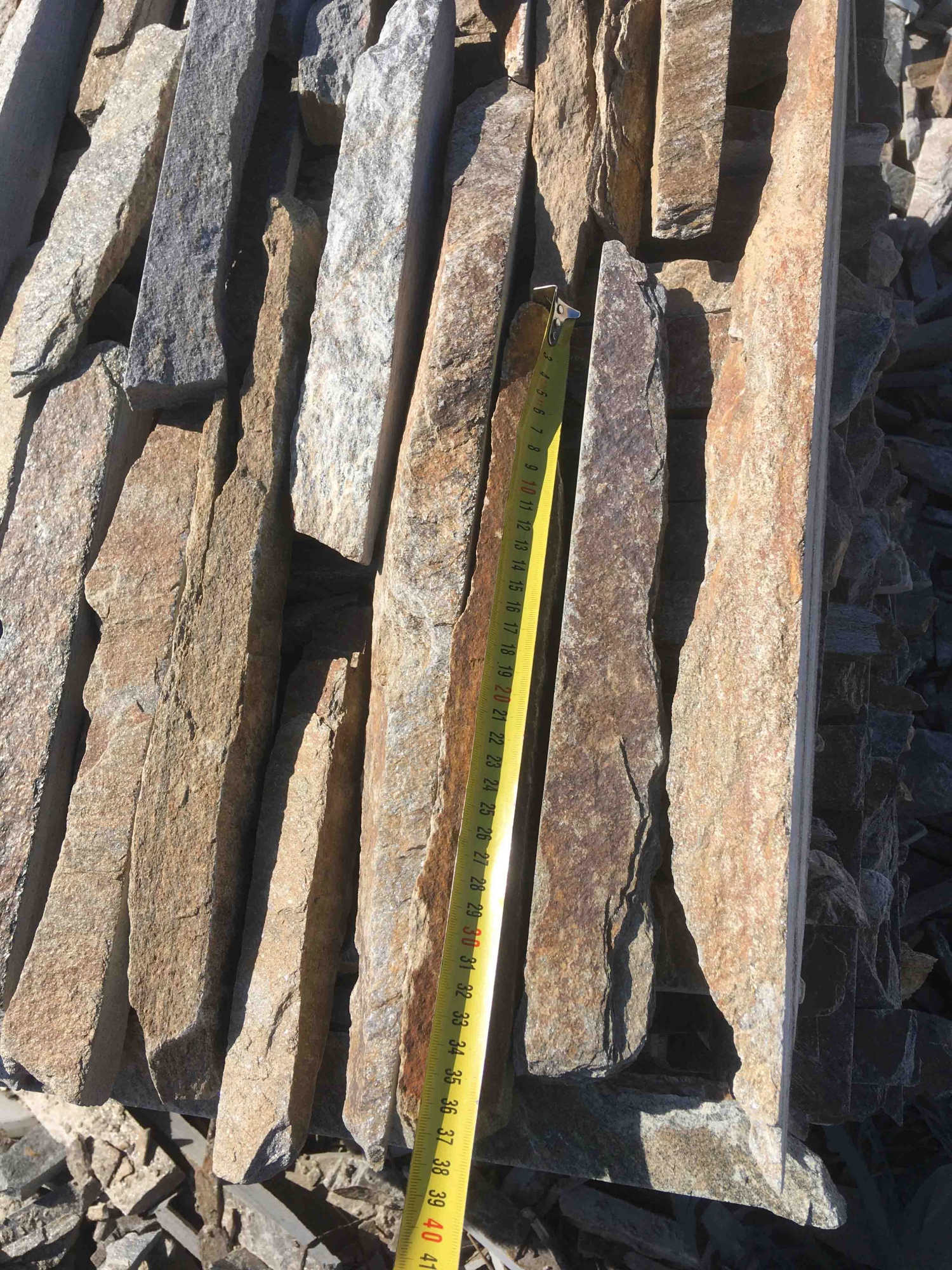 Горбушка златолит мультиколор для облицовки купить в Реутове