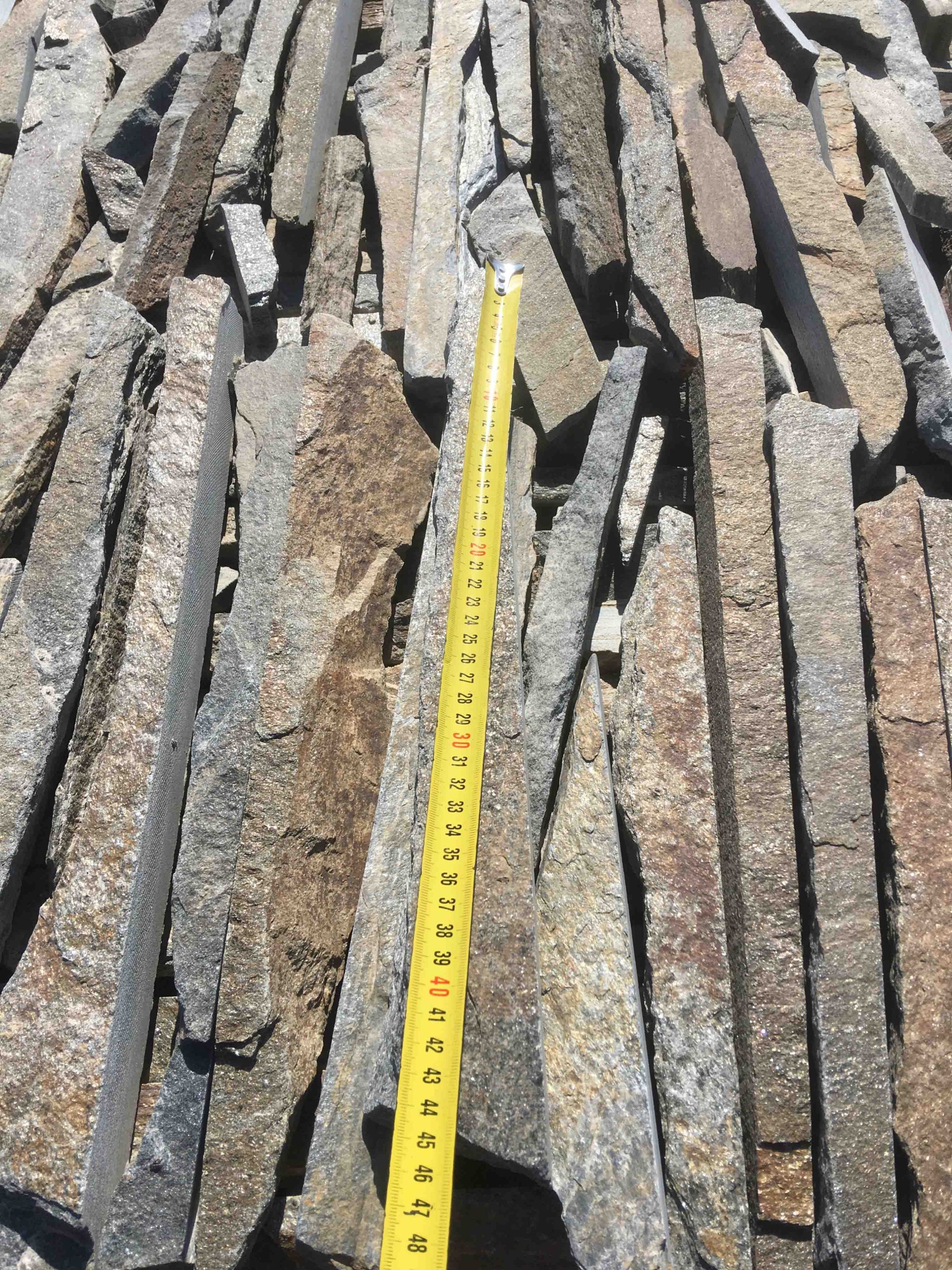 Горбушка златолит мультиколор для облицовки купить в Реутове