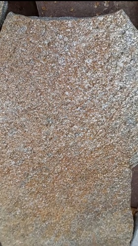 Плитняк златолит серебристый для цоколя, отмостки купить в Реутове