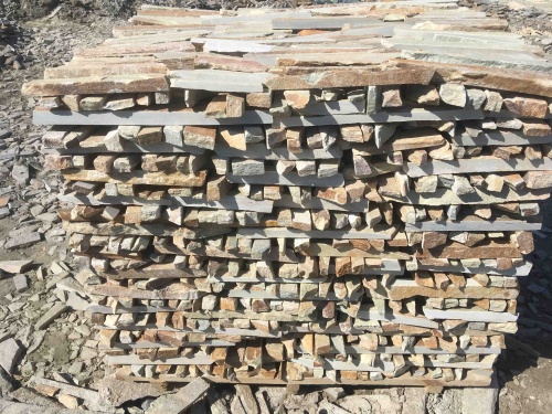 Горбушка златолит золотистый для облицовки купить в Реутове