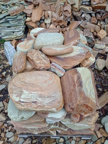 Златолит жёлтый, жёлто-зелёный глыбки и валуны для ланшафтного дизайна купить в Реутове