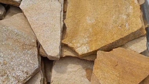 плитняк золотистый для облицовки